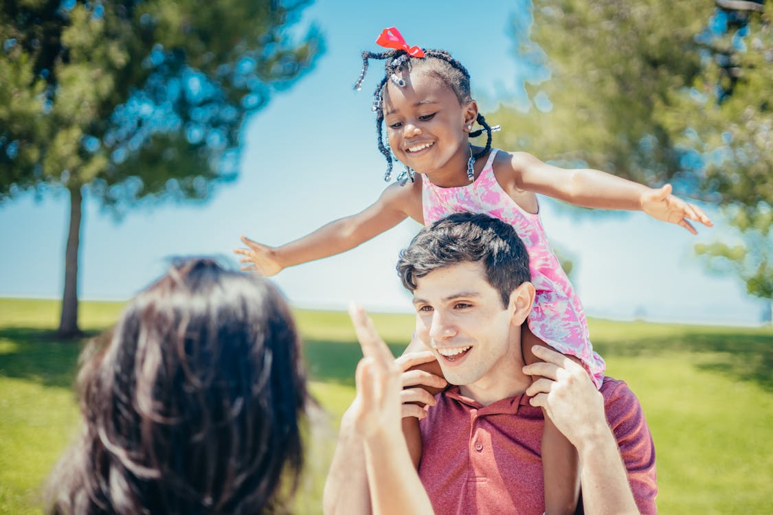 Family fun in park in Livermore CA